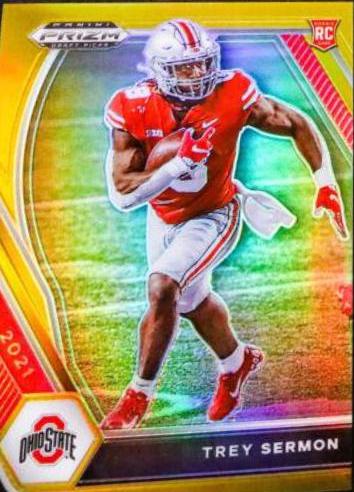 Trey Sermon [Gold Prizm] #159