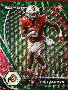 Trey Sermon [Green Pulsar Prizm] #123
