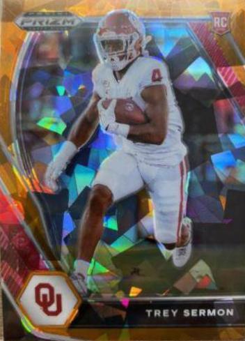 Trey Sermon [Orange Ice Prizm] #123
