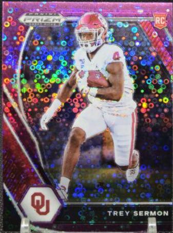 Trey Sermon [Purple Circles Prizm] #123