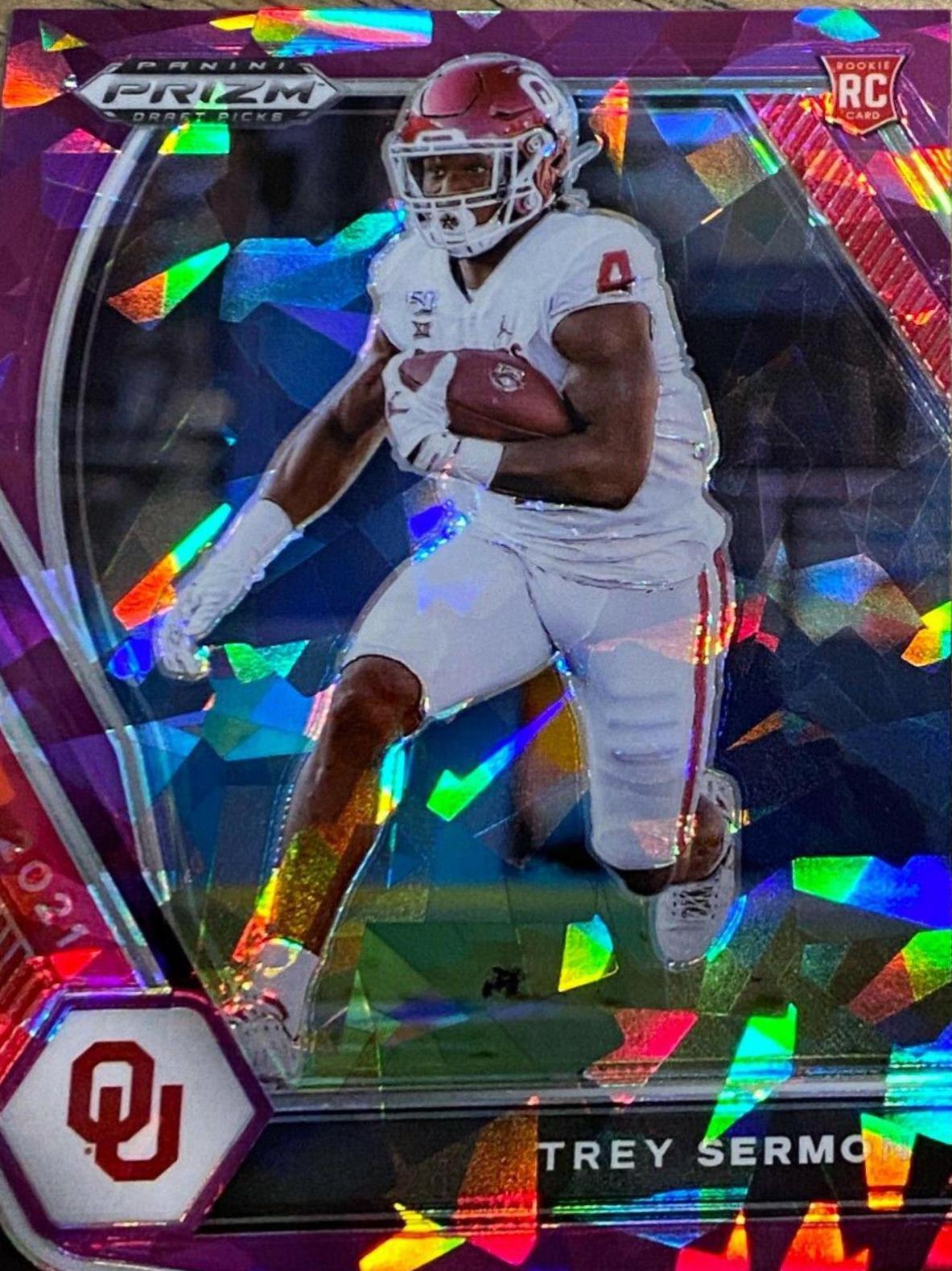 Trey Sermon [Purple Ice Prizm] #123