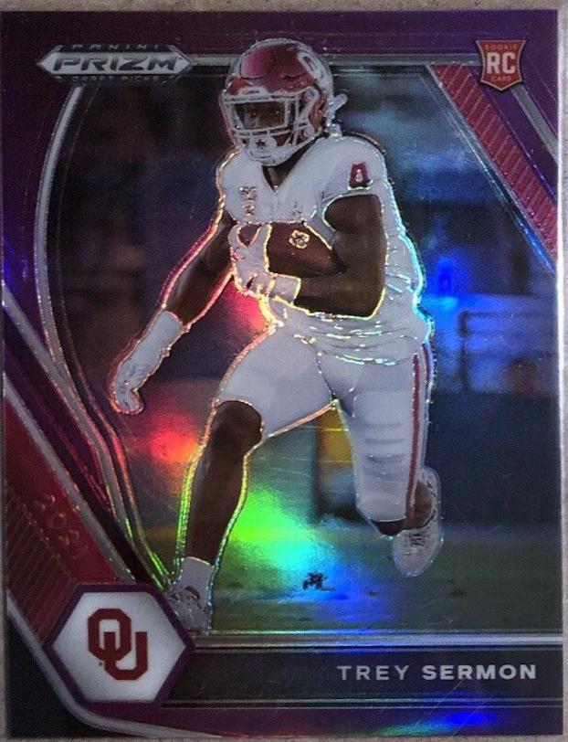 Trey Sermon [Purple Prizm] #123