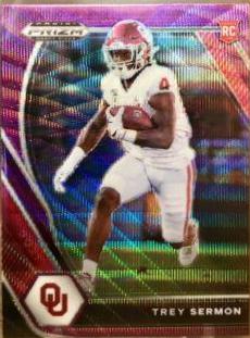Trey Sermon [Purple Wave Prizm] #123
