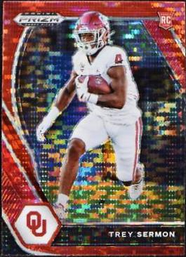 Trey Sermon [Red Pulsar Prizm] #123