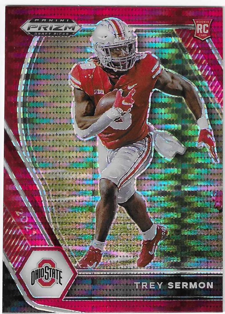 Trey Sermon [Red Pulsar Prizm] #159