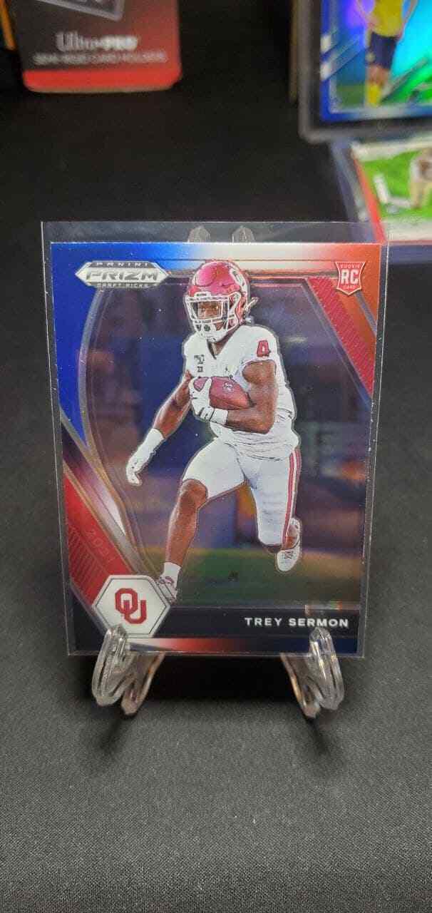 Trey Sermon [Red White and Blue Prizm] #123
