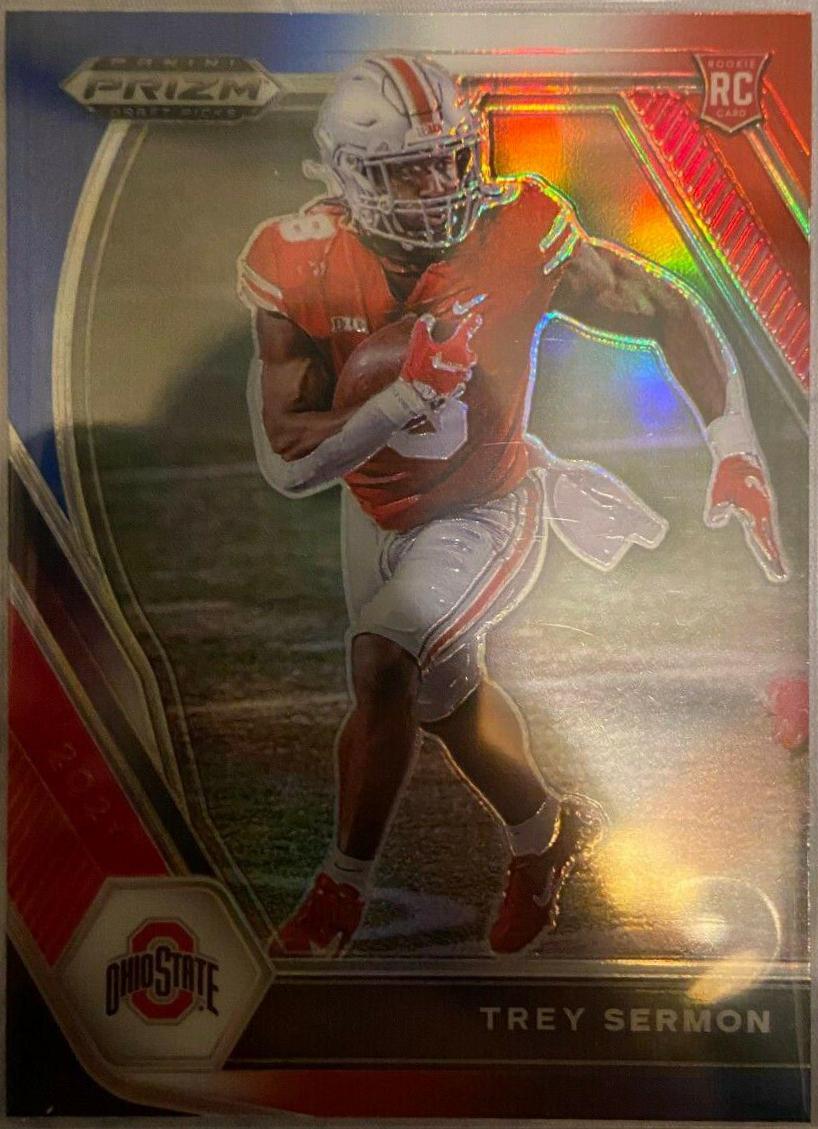 Trey Sermon [Red White and Blue Prizm] #159