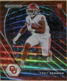 Trey Sermon [Ruby Wave Prizm] #123