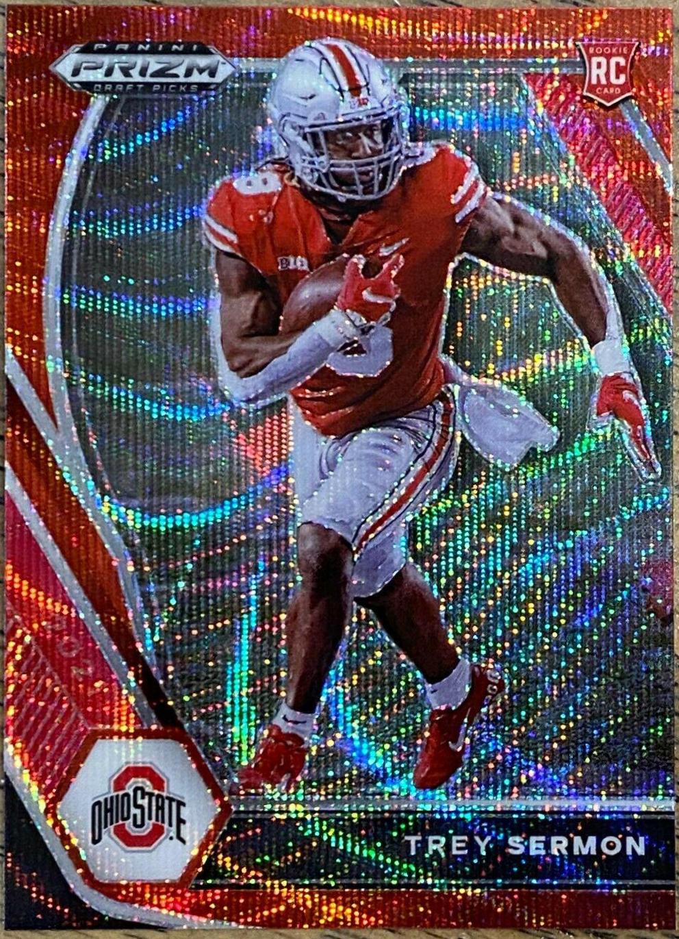 Trey Sermon [Ruby Wave Prizm] #159