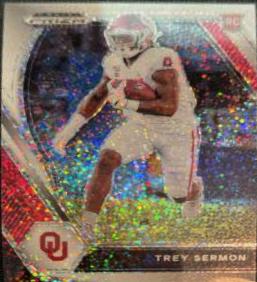 Trey Sermon [White Sparkle Prizm] #123