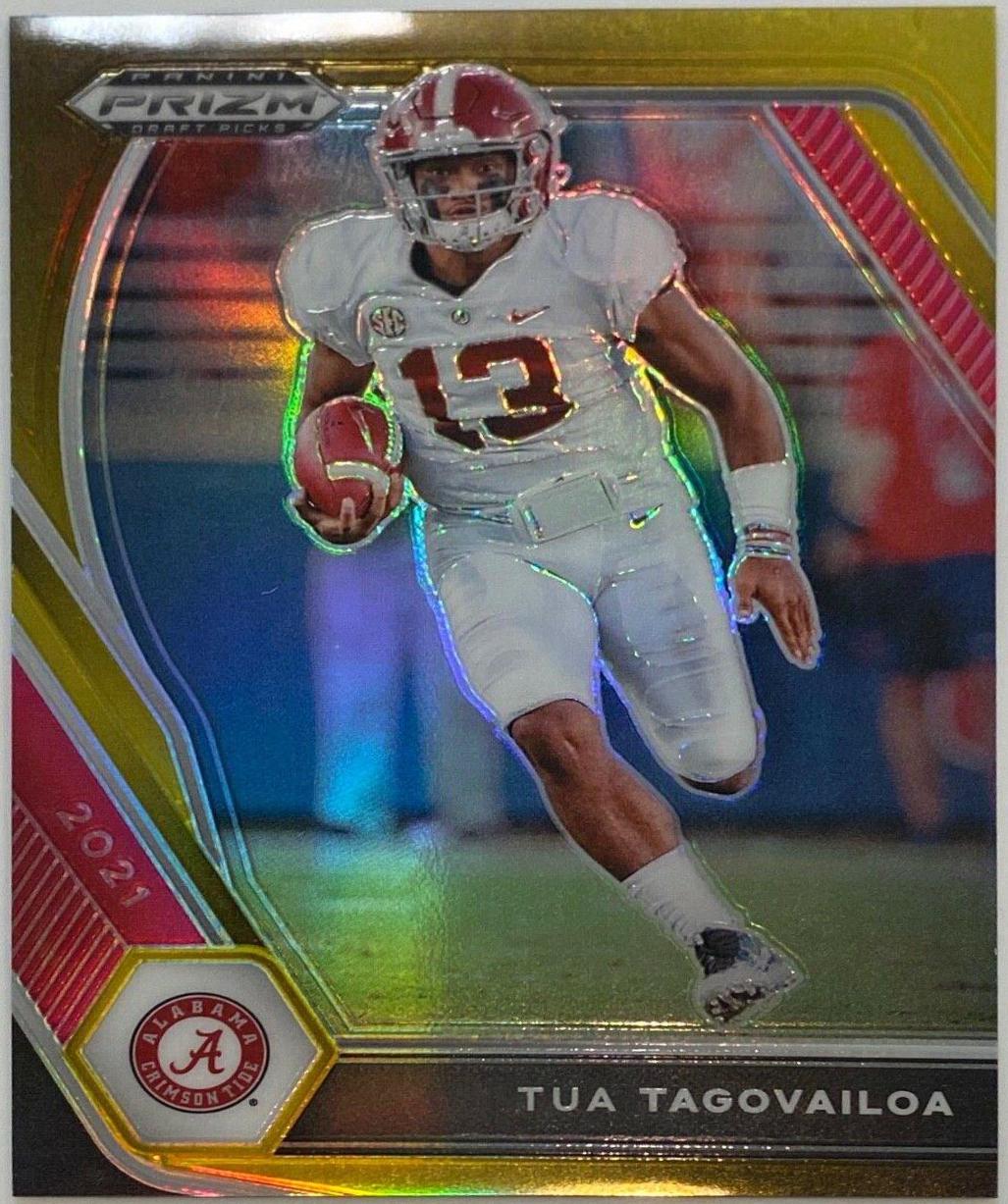 Tua Tagovailoa [Black Gold Prizm] #21