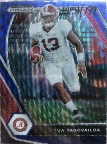 Tua Tagovailoa [Blue Wave Prizm] #21