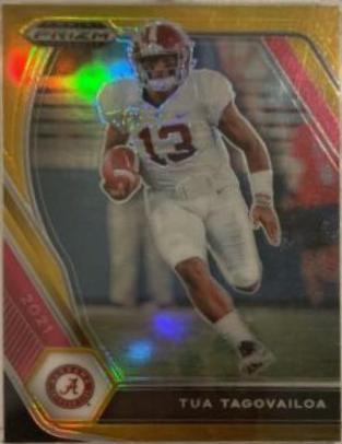 Tua Tagovailoa [Gold Prizm] #21