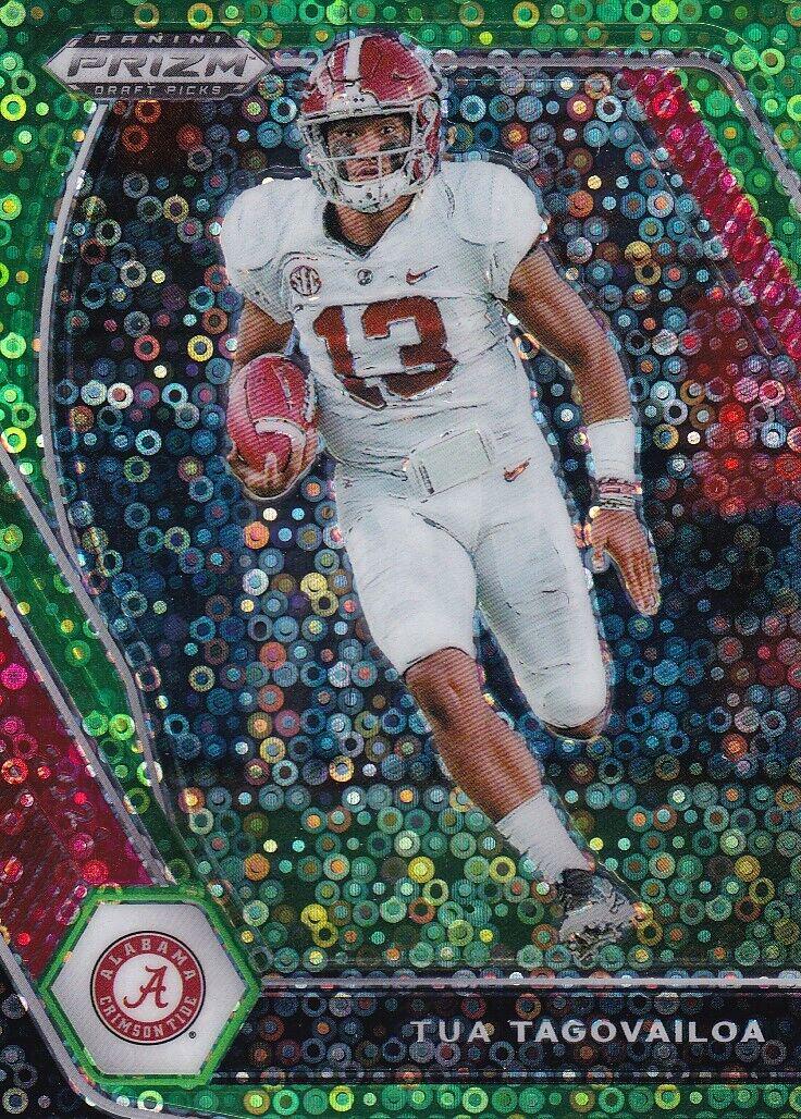 Tua Tagovailoa [Neon Green Circles Prizm] #21