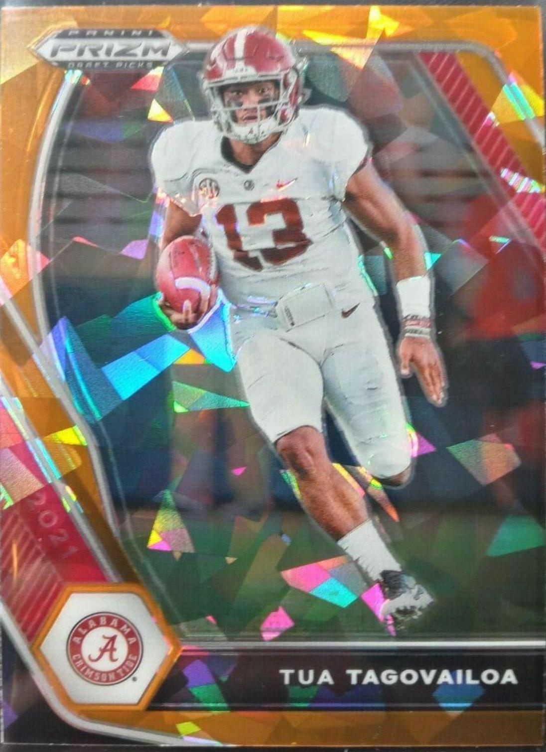 Tua Tagovailoa [Orange Ice Prizm] #21
