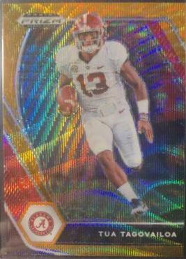 Tua Tagovailoa [Orange Wave Prizm] #21