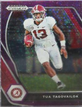 Tua Tagovailoa [Purple Circles Prizm] #21