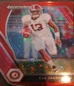 Tua Tagovailoa [Red Circles Prizm] #21