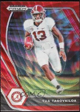 Tua Tagovailoa [Ruby Wave Prizm] #21