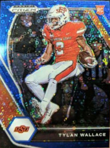 Tylan Wallace [Blue Circles Prizm] #126