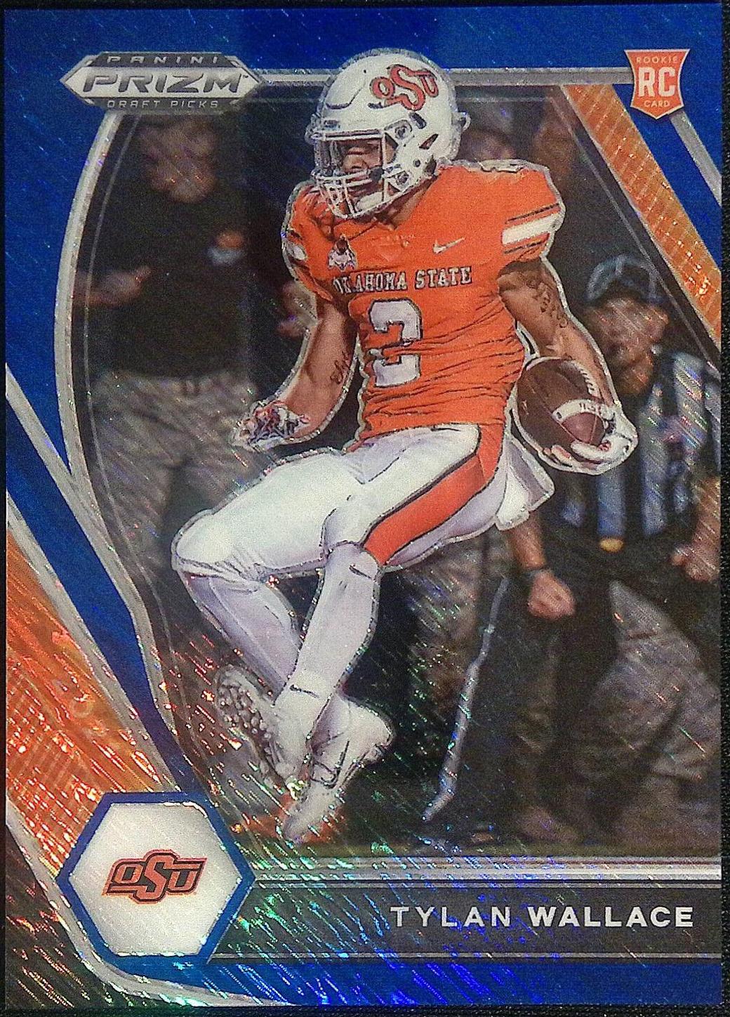 Tylan Wallace [Blue Shimmer Prizm] #126