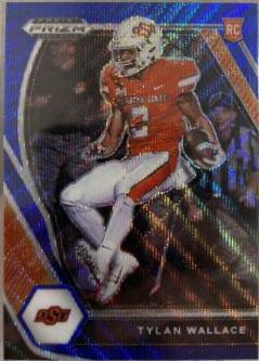 Tylan Wallace [Blue Wave Prizm] #126