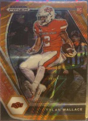 Tylan Wallace [Orange Wave Prizm] #126