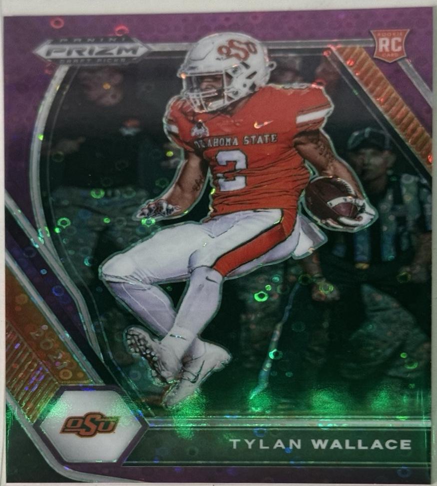 Tylan Wallace [Purple Circles Prizm] #126