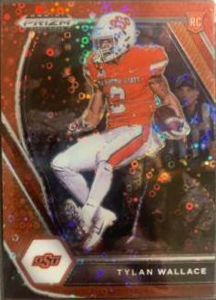 Tylan Wallace [Red Circles Prizm] #126