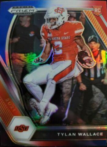 Tylan Wallace [Red White and Blue Prizm] #126