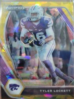 Tyler Lockett [Gold Ice Prizm] #40