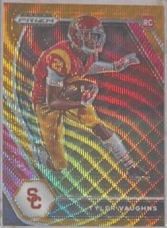 Tyler Vaughns [Orange Wave Prizm] #160