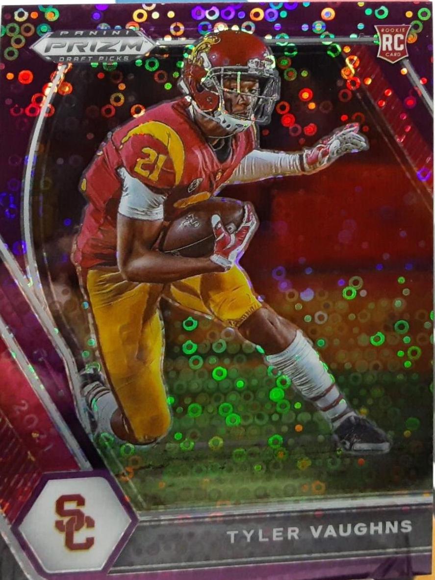 Tyler Vaughns [Purple Circles Prizm] #160