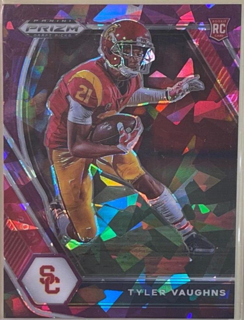 Tyler Vaughns [Purple Ice Prizm] #160
