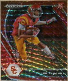 Tyler Vaughns [Ruby Wave Prizm] #160