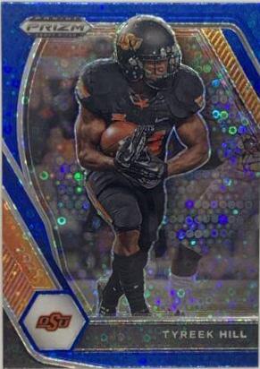 Tyreek Hill [Blue Circles Prizm] #59