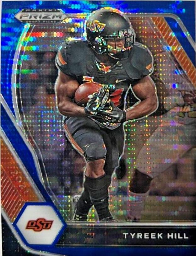 Tyreek Hill [Blue Pulsar Prizm] #59