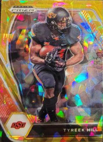 Tyreek Hill [Gold Ice Prizm] #59