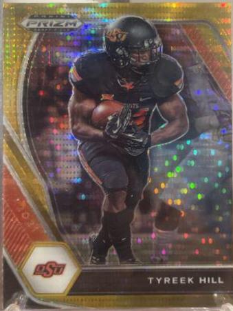 Tyreek Hill [Gold Pulsar Prizm] #59