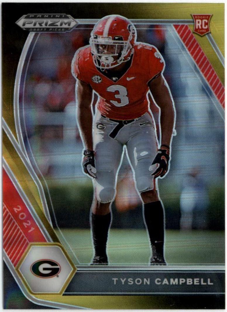 Tyson Campbell [Black Gold Prizm] #155