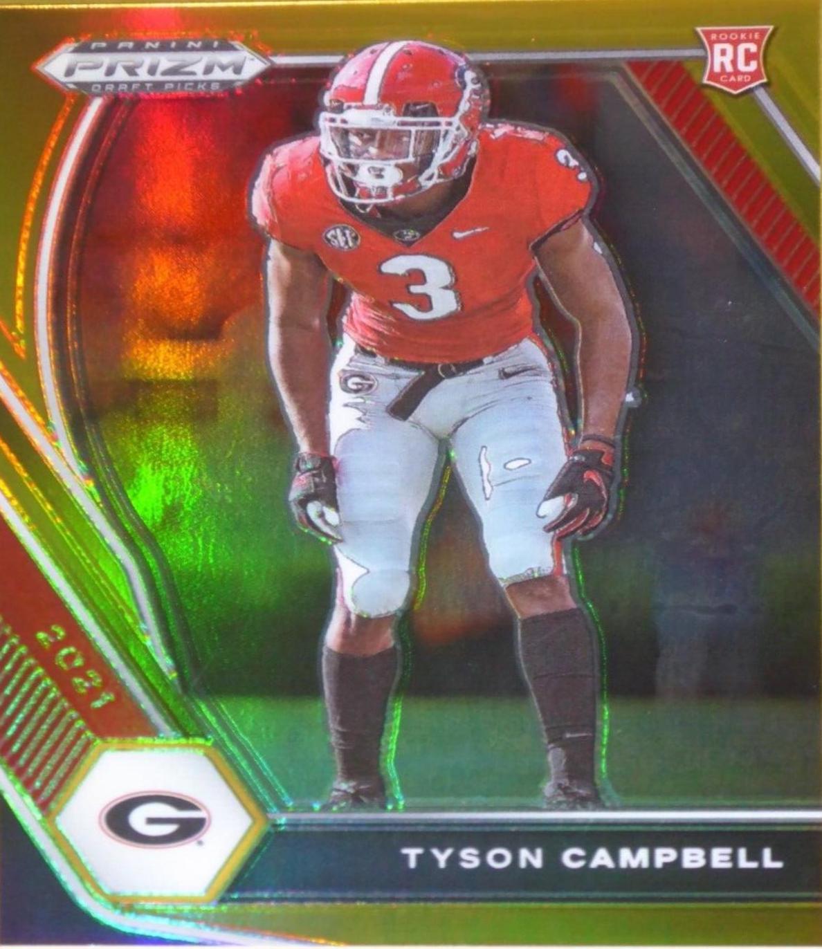Tyson Campbell [Gold Prizm] #155