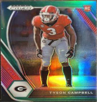 Tyson Campbell [Green Prizm] #155