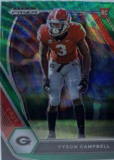 Tyson Campbell [Green Wave Prizm] #155
