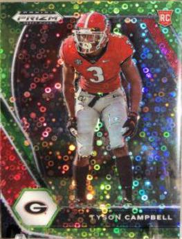 Tyson Campbell [Neon Green Circles Prizm] #155