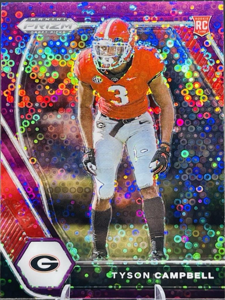 Tyson Campbell [Purple Circles Prizm] #155