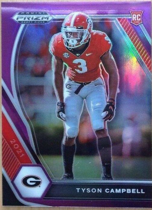 Tyson Campbell [Purple Prizm] #155
