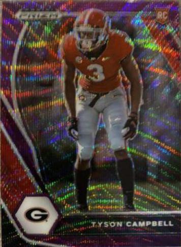 Tyson Campbell [Purple Wave Prizm] #155