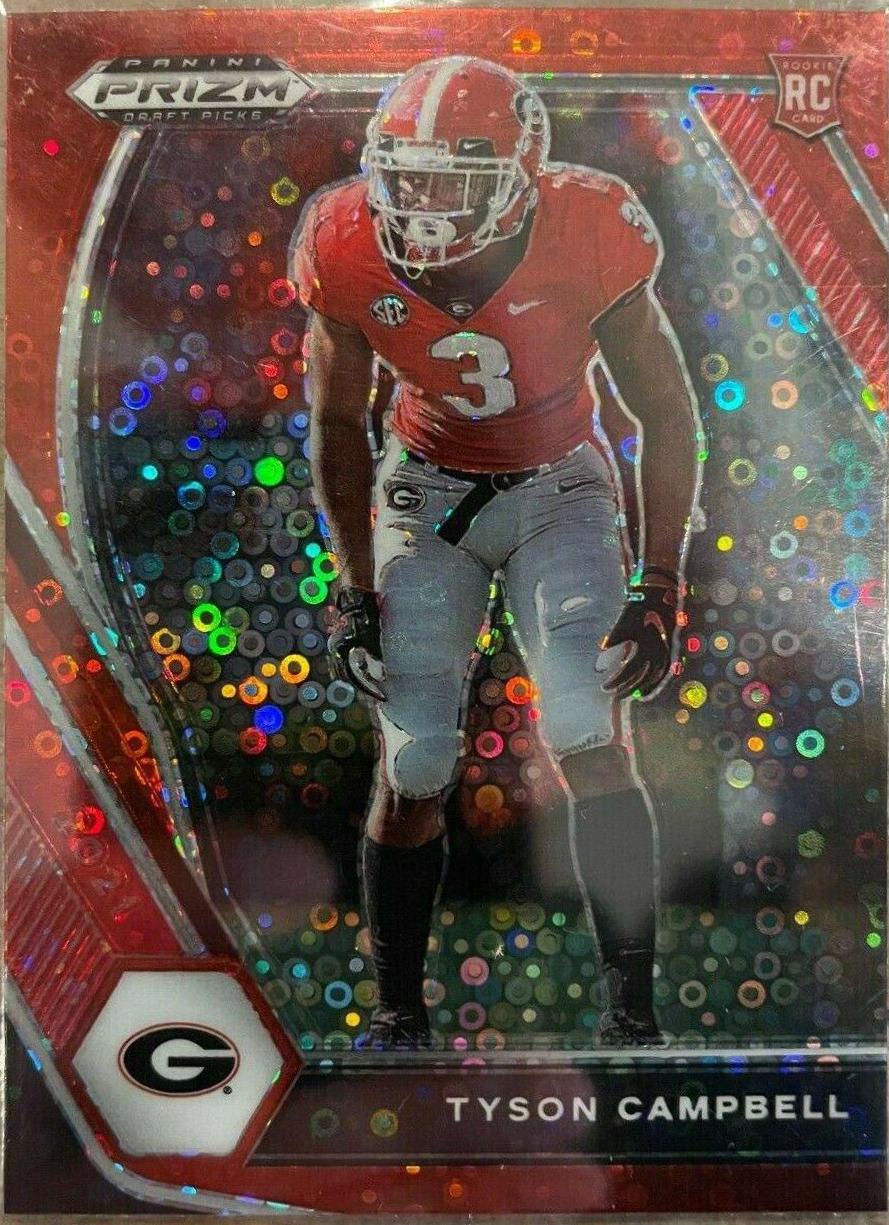 Tyson Campbell [Red Circles Prizm] #155
