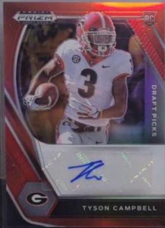 Tyson Campbell [Red Prizm] #155