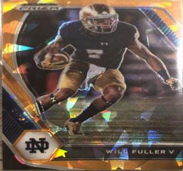 Will Fuller V [Gold Ice Prizm] #58